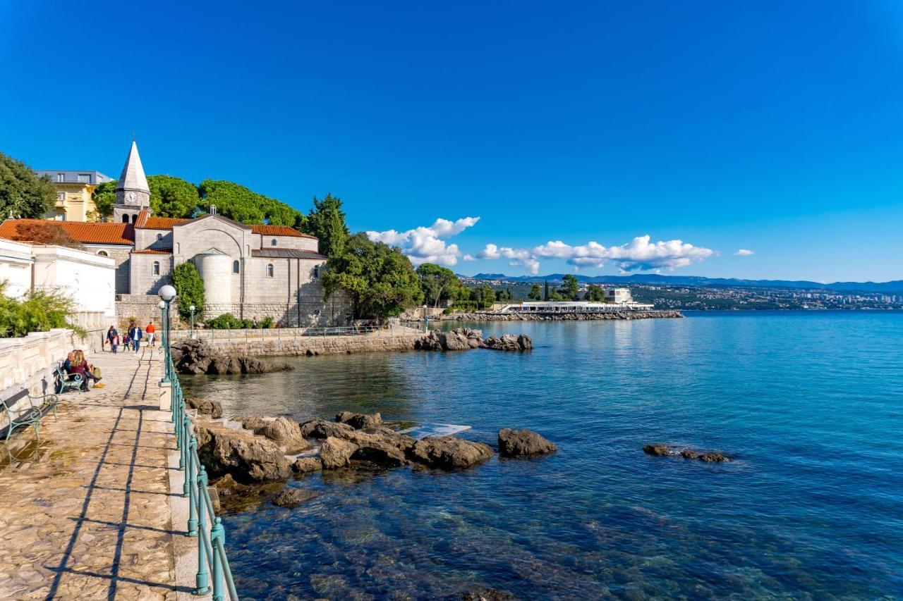 Appartamento Altamar Seaview Abbazia Esterno foto